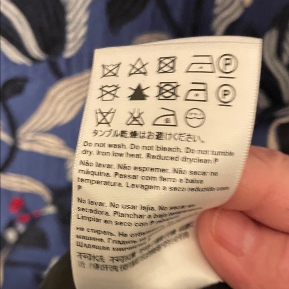 Escada Floral Dress With Statement Neckline Size 44 - Picture 7 of 15